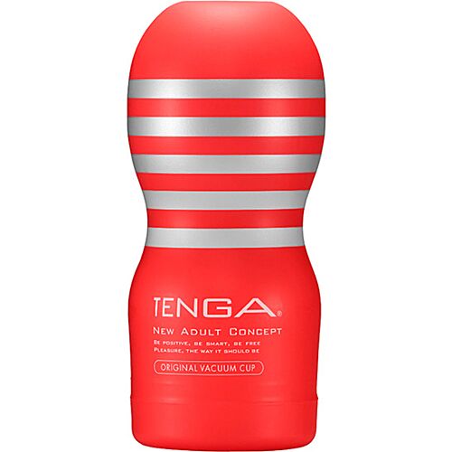 Masturbatore maschile innovativo con intensa suzione - Tenga Original Vacuum Cup