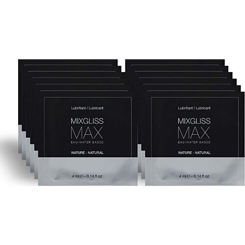 Lubrificante anal MIXGLISS MAX dilatatore 12 monodosi