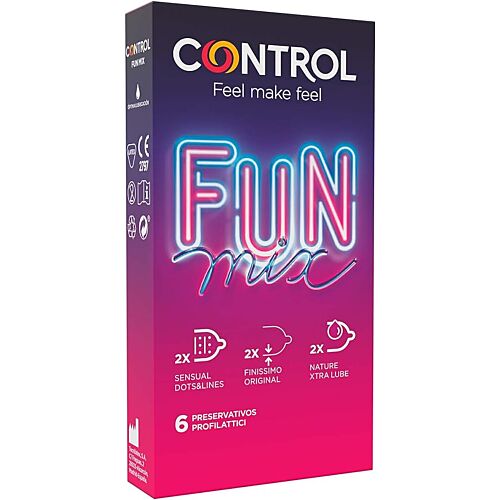 Preservativi Control Feel Fun Mix 6 unità