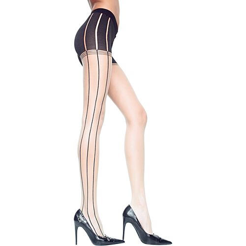 Collant Music Legs con righe sottili