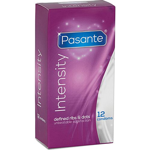 Condoni Pasante Ribs & Dots Intensity - Sensazione intensa