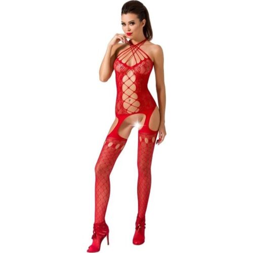 Bodystocking Bodystocking BS056 Design in malla e pizzo