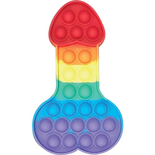 Giocattolo Antistress KHEPER GAMES Penis Pop-It Multicolore