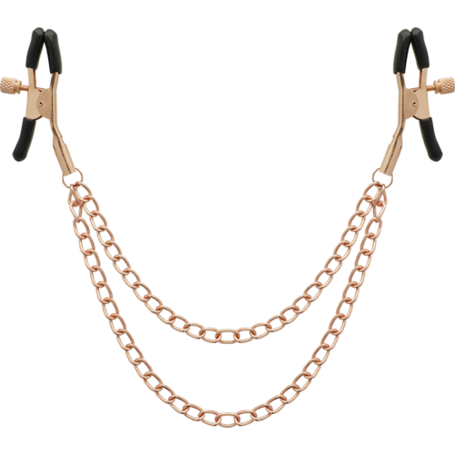 Pinze per Capezzoli BEGME BLACK EDITION con Catena