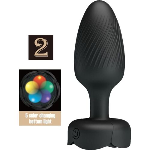 Plug Anale Pretty Love Varian 10.8 cm con Luce LED