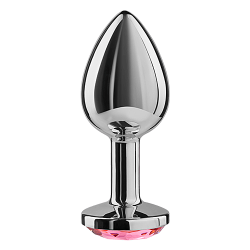 Plug Anal SECRETPLAY 8CM in Alluminio e Cristallo