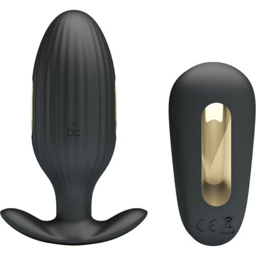 Vibratore Anale Pretty Love Kelly Plug con controllo remoto