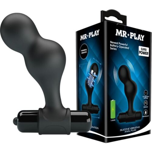 Plug anal vibratore MR PLAY con 10 funzioni di vibrazione