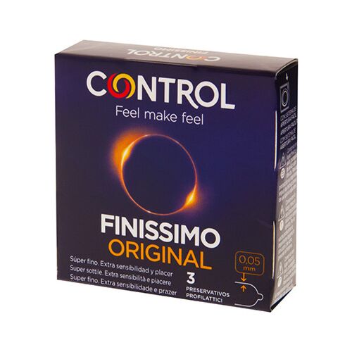 Preservativi Control Finissimo 3 unità | Sensibilità estrema