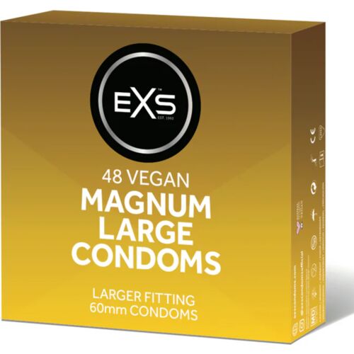 Preservativi Exs Magnum 48 — larghi e lunghi