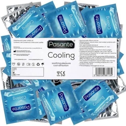 Preservativi Pasante Cooling Sensation 144 Uds con effetto rinfrescante