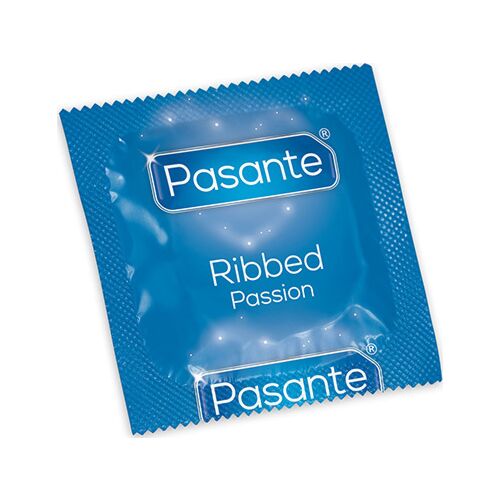 Preservativi PASANTE Ribbed Passion 144 unità per una stimolazione intensa