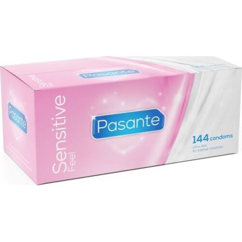 Preservativi Pasante Sensitive Ultrafini 144 unità per una vicinanza intensa