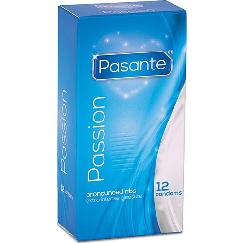 Preservativi Pasante Ribbed Passion 12 unità - Texture a coste