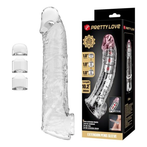 Guaina estensione pene regolabile Pretty Love