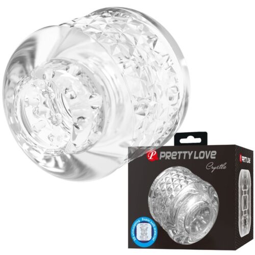 Masturbatore Pretty Love Crystle a Doppia Entrata
