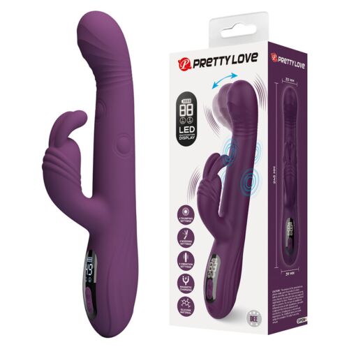 Vibratore Rabbit HIGH TECH PRETTY LOVE DEE multifunctionale