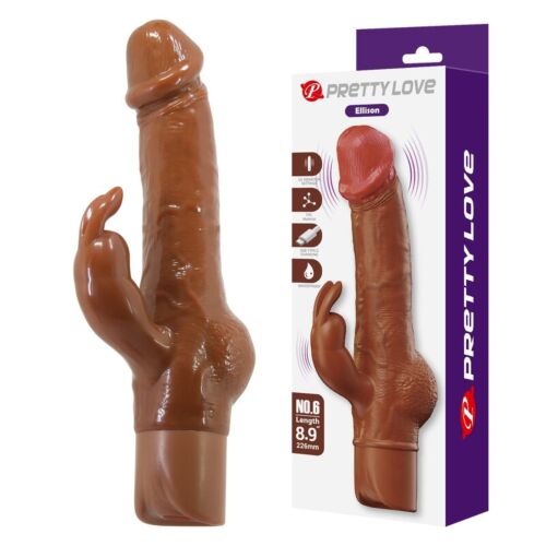 Vibratore rabbit realistico PRETTY LOVE ELLISON