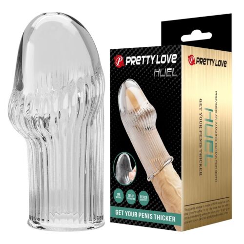 Guaina Pretty Love Huel per Pene Trasparente