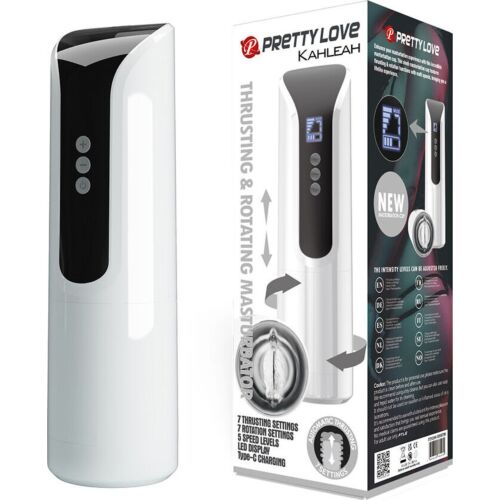 Masturbatore Pretty Love Kahleah con spinta e rotazione
