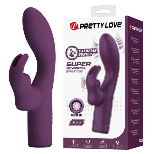 Vibratore Rabbit PRETTY LOVE Olivia Ricaricabile