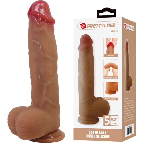 Dildo Realistico Pretty Love Orton 23.5 cm con Ventosa