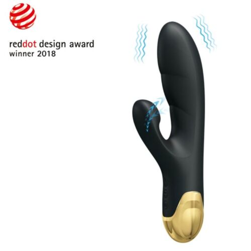 Vibratore Pretty Love Smart Naughty Play con suzione e vibrazione