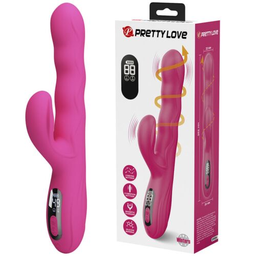 Vibratore Rabbit High Tech Winters con display LED
