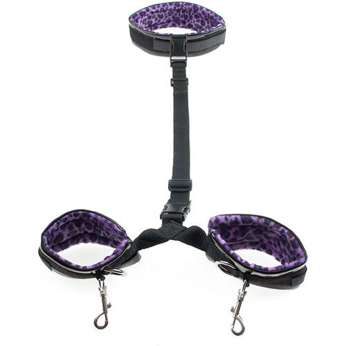 Purple Cheetah Bondage Kit