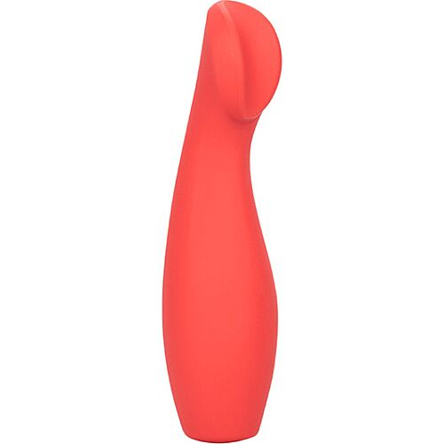 Stimolatore in silicone rosso fuoco - rosso