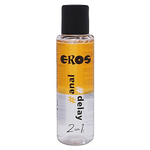 Lubrificante EROS Anal Delay 100 ML con effetto adormecente