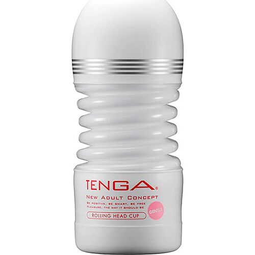 Masturbatore Tenga Rolling Head Gentle con meccanismo Smooth Pad