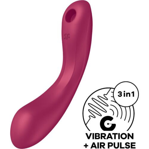 Succionatore Satisfyer CURVE TRINITY 1 Air Pulse Vibration