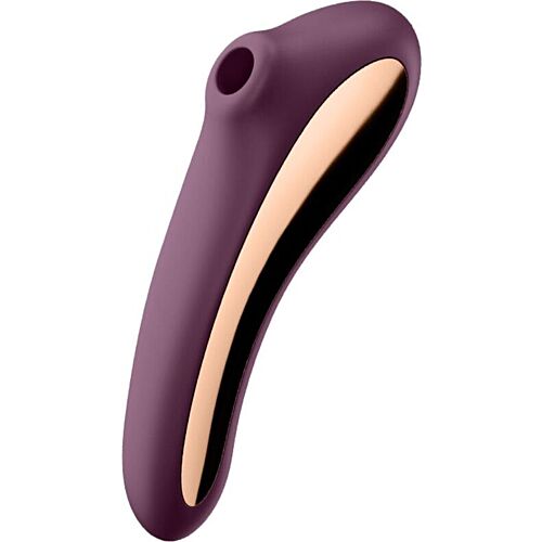 Stimolatore SATISFYER DUAL KISS con onde di pressione e vibrazioni