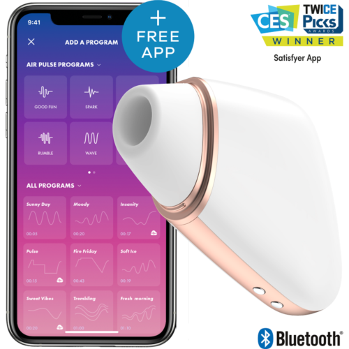 Succionatore Satisfyer Love Triangle con controllo app