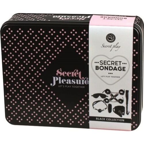 Set Bondage SECRETPLAY 8 PCS con accessori completi