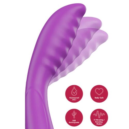 Vibratore She.E.O - Purple Tapping G-Spot