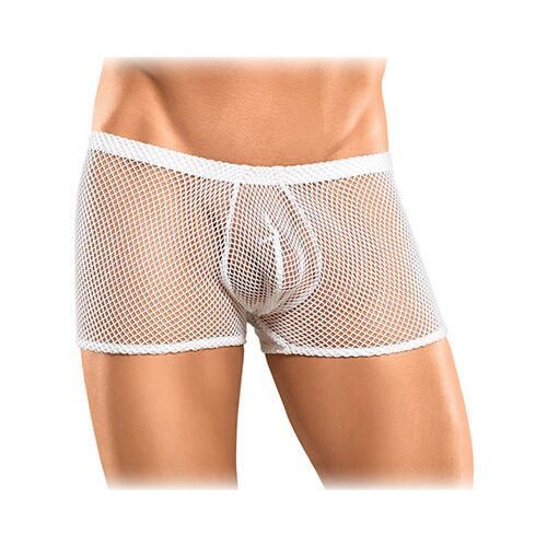 Short da uomo Male Power SHORT RED BLANCO POUCH