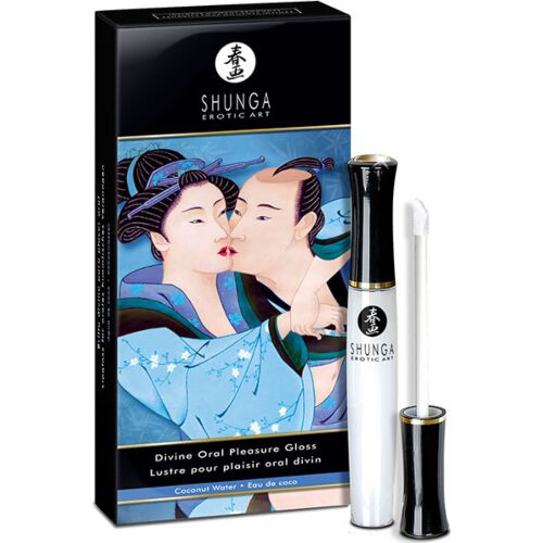 Gloss Labiale Shunga Acqua di Cocco - Efficace e Stimolante