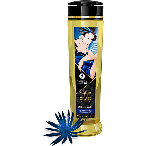 Olio da massaggio Shunga Seduzione 240 ml con aroma afrodisiaco