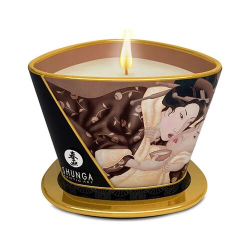 Candela da Massaggio SHUNGA Mini Caress al Cioccolato 170ml