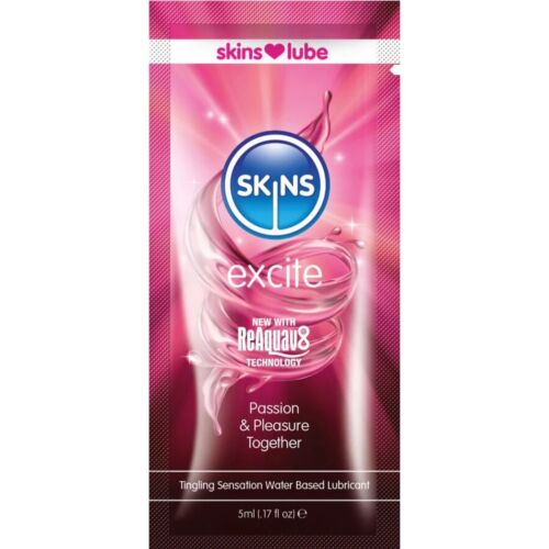 Lubrificante Skins Excite con effetto frizzante 5 ml