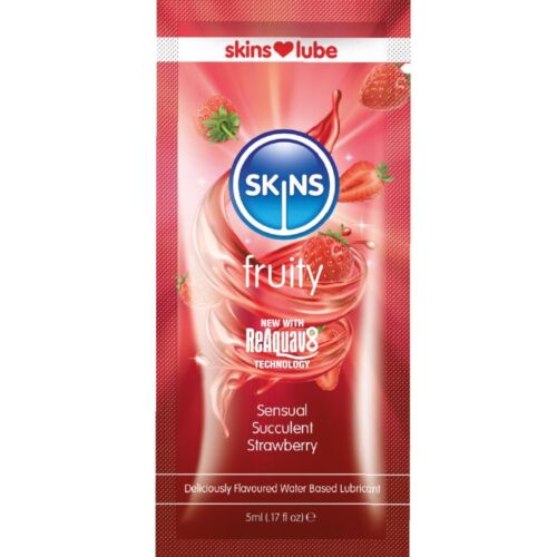 Lubrificante SKINS Monodose Fragola 5 ml