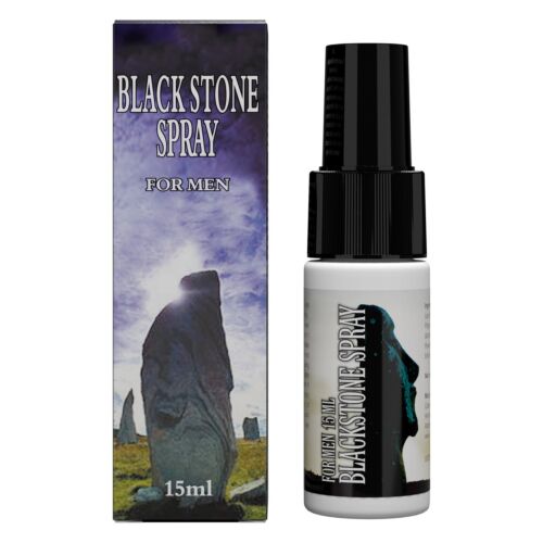 Spray Ritardante Cobeco Black Stone 15ml per Uomini