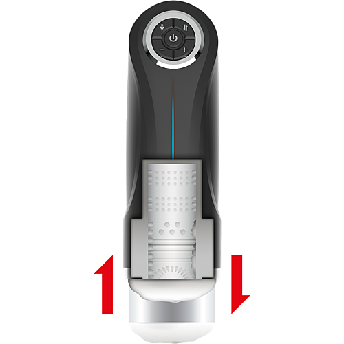 Masturbatore Automatico Jamyjob Milker con Funzione Up and Down