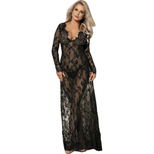 Vestito Sublime Lungo con Maniche Lunghe s/m