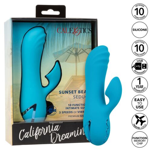 Succionatore con vibrazione CALEXOTICS Sunset Beach Seducer