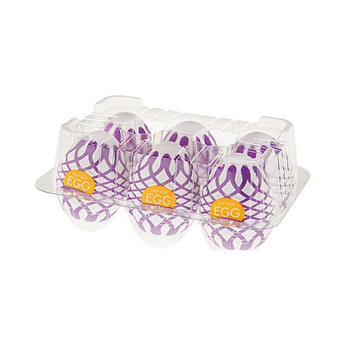 Uovo masturbatore Tenga EGG WONDER MESH per stimolazione intensa