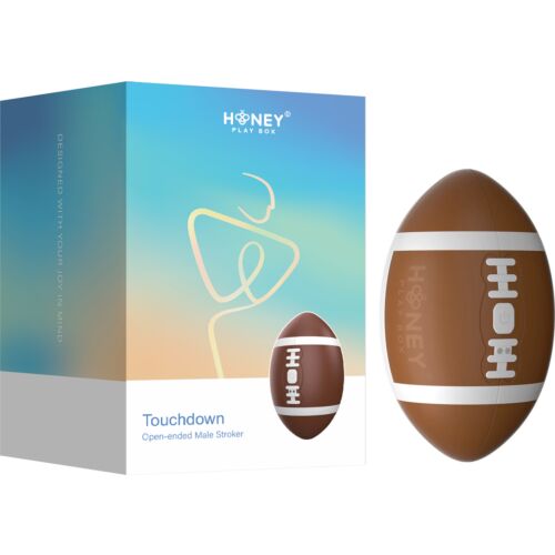Masturbatore Honey Play Box Touchdown Brown con vibrazione.