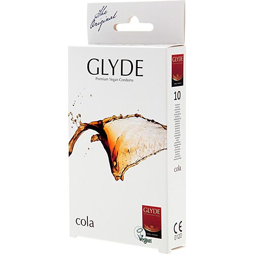 Preservativi Glyde Ultra Cola 10 Uds con aroma di cola